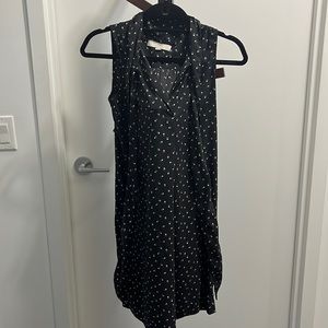 Polka dot tie dress